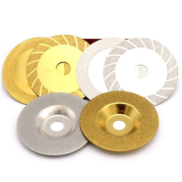 100mm Electroplated Diamond Grinding Slice Glass Grinding Disc 4 Inch Diamond Cutting Piece Alloy Sand Circular Saw Blade(Picture Three) - Abrasive Tools & Accessories by PMC TechLife | Online Shopping South Africa | PMC TechLife