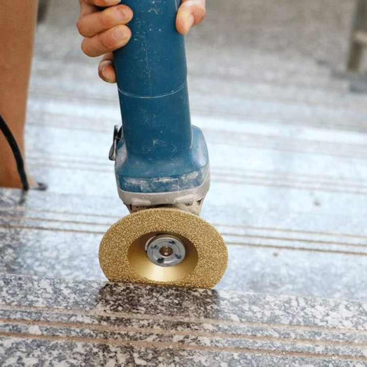 100mm Electroplated Diamond Grinding Slice Glass Grinding Disc 4 Inch Diamond Cutting Piece Alloy Sand Circular Saw Blade(Picture Three) - Abrasive Tools & Accessories by PMC TechLife | Online Shopping South Africa | PMC TechLife