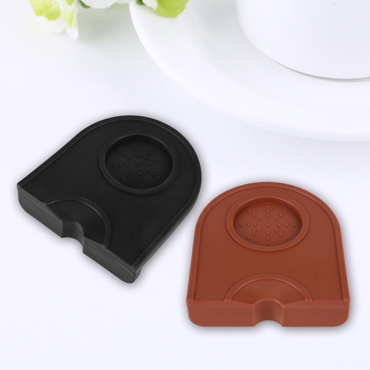 Pressure Pad Non-slip Filling Corner Coffee Pad, Size:Small 12.5��14cm(Black) - free shipping - PMC TechLife - Order now!