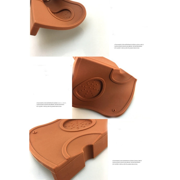 Pressure Pad Non-slip Filling Corner Coffee Pad, Size:Extra Large 16��22cm(Brown) - free shipping - PMC TechLife - Order now!