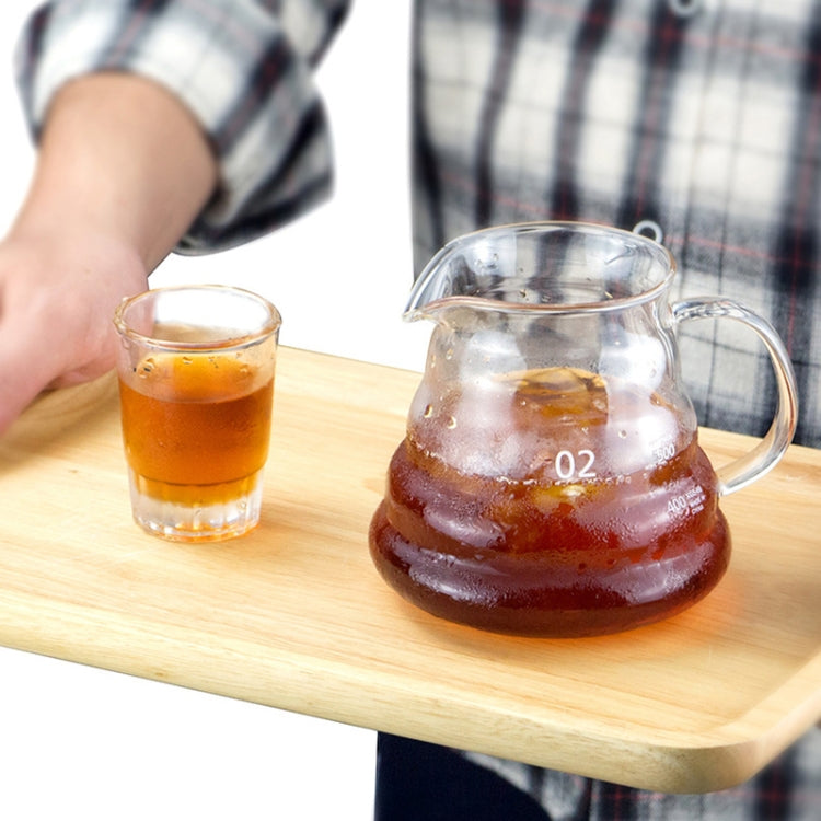 Heat-resistant Hand-made Coffee Glass Pot Cloud Coffee Sharing Pot, Specification:450ml Glass Pot - free shipping - PMC TechLife - Order now!
