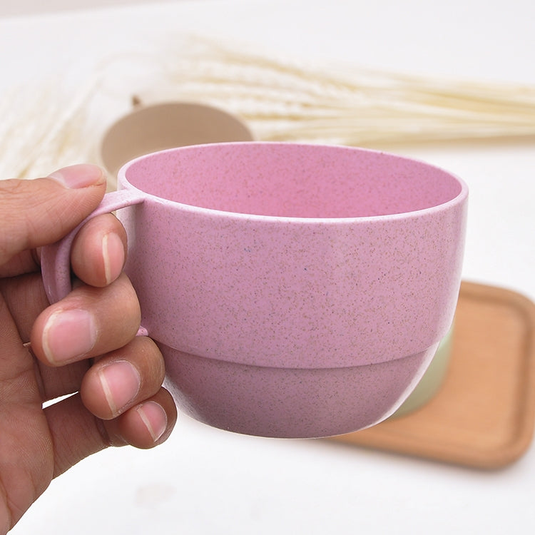Wheat Straw Coffee Cup Tea Milk Breakfast Cups(Beige) - free shipping - PMC TechLife - Order now!