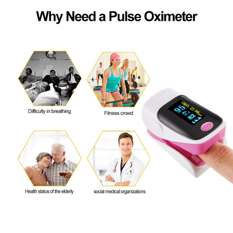 AB-80 Precision Finger Pulse Oximeter Blood Oxygen Monitor(Green) - free shipping - PMC TechLife - Order now!
