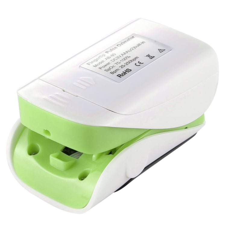 AB-80 Precision Finger Pulse Oximeter Blood Oxygen Monitor(Green) - free shipping - PMC TechLife - Order now!