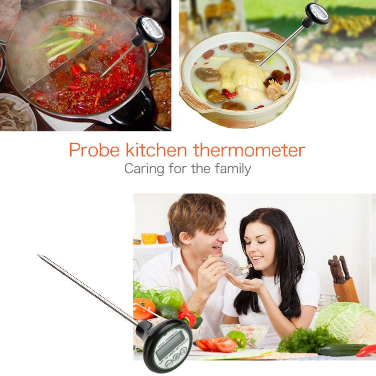 Portable Digital Probe Meat Kitchen Food Cooking BBQ and Liquid Thermometer - Cooking Thermometers by PMC TechLife | Online Shopping South Africa | PMC TechLife