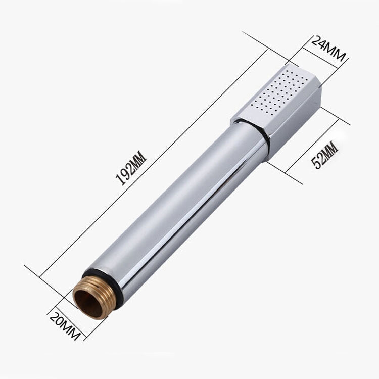 Bathroom Chrome Pure Copper Round Hand Chower - Shower Head by PMC TechLife | Online Shopping South Africa | PMC TechLife