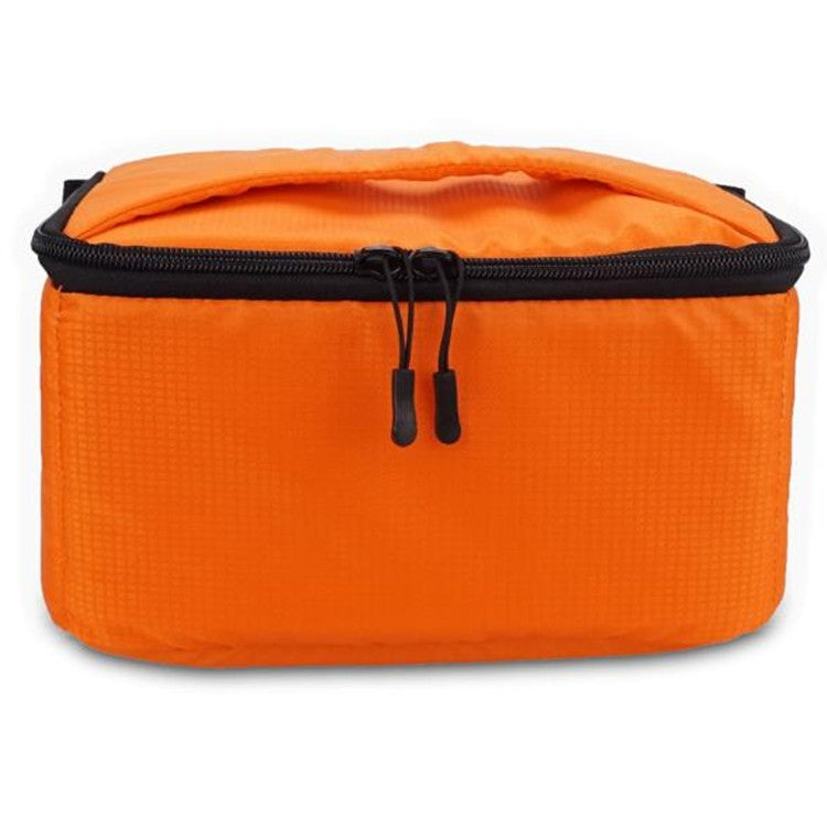 Water-resistant DSLR Padded insert Case Waterproof Zipper Removable Partition Camera Bags(Orange) - free shipping - PMC TechLife - Order now!