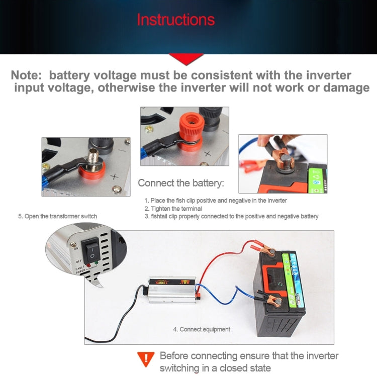 SUVPR DY-LG1000S 1000W DC 12V to AC 220V 50Hz Pure Sine Wave Car Power Inverter with Universal Power Socket - free shipping - PMC TechLife - Order now!