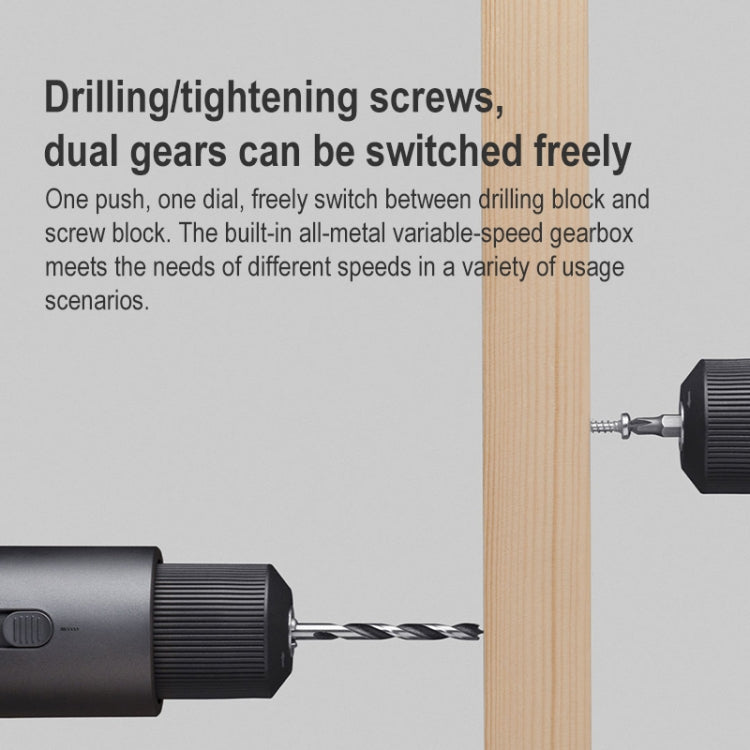 Original Xiaomi Mijia Household Brushless Smart Screen Display Electric Drill, US Plug - free shipping - PMC TechLife - Order now!