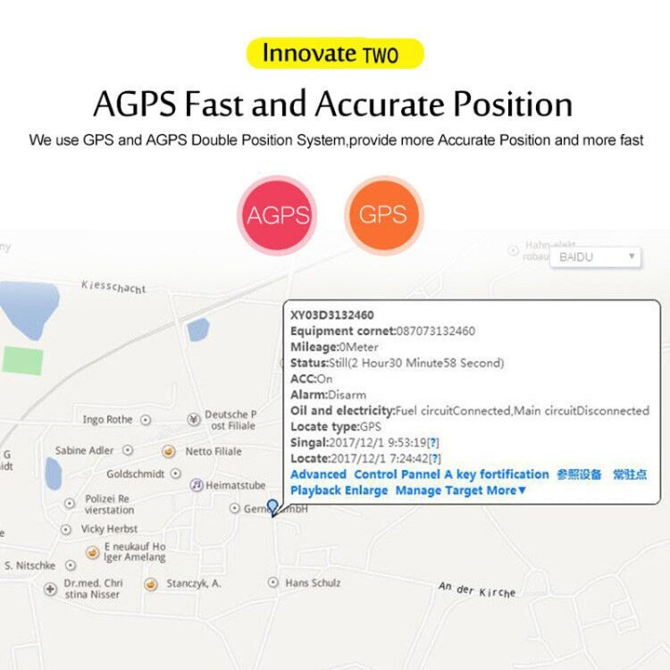 TK205 3G Realtime Car Truck Vehicle Tracking GSM GPRS GPS Tracker, Support AGPS with Relay and Battery - Car Tracker by PMC TechLife | Online Shopping South Africa | PMC TechLife | Buy Now Pay Later Mobicred