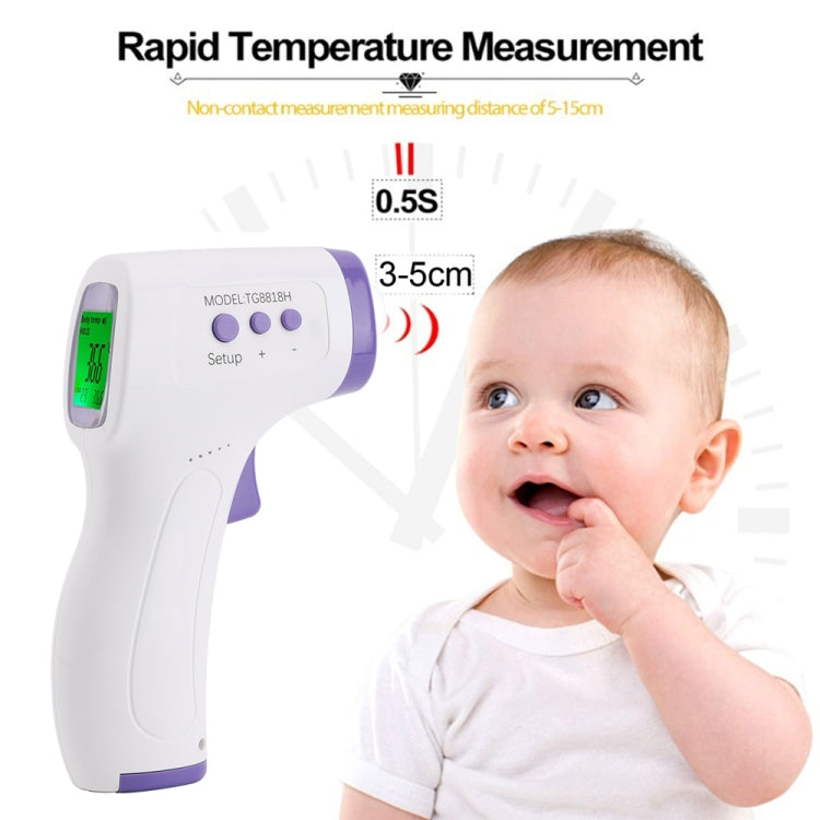 TG8818H Non-contact Forehead Body Infrared Thermometer, Temperature Range: 32.0 degree C - 42.5 degree C(Purple) - free shipping - PMC Jewellery - Order now!