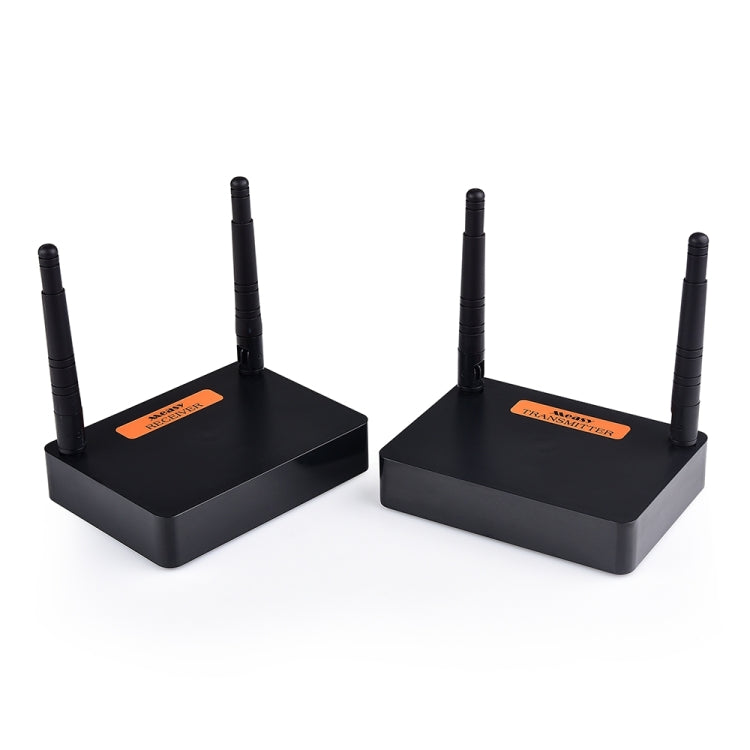 Measy FHD676 Full HD 1080P 3D 5-5.8GHz Wireless HDMI Transmitter (Transmitter + Receiver) Transmission Distance: 200m, Specifications:US Plug - free shipping - PMC Jewellery - Order now!
