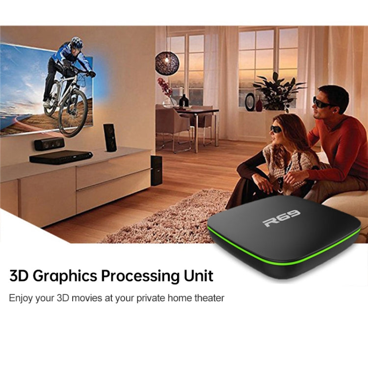 R69 1080P HD Smart TV BOX Android 4.4 Media Player with Remote Control, Quad Core Allwinner H3, RAM: 1GB, ROM: 8GB, 2.4G WiFi, LAN, US Plug - Allwinner H3 by PMC TechLife | Online Shopping South Africa | PMC TechLife | Buy Now Pay Later Mobicred