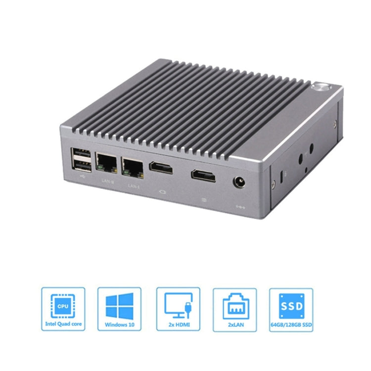 K660S Windows and Linux System Mini PC, Intel Celeron Processor N2840 Quad-Core 1.83- 2.25GHz, 8GB RAM + 128GB SSD, EU Plug - free shipping - PMc TechLife - Order now!