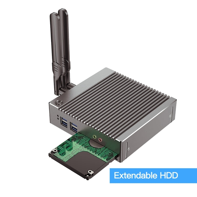 K660S Windows and Linux System Mini PC, Intel Celeron Processor N2840 Quad-Core 1.83- 2.25GHz, 8GB RAM + 128GB SSD, UK Plug - Windows Mini PCs by PMc TechLife | Online Shopping South Africa | PMc TechLife | Buy Now Pay Later Mobicred