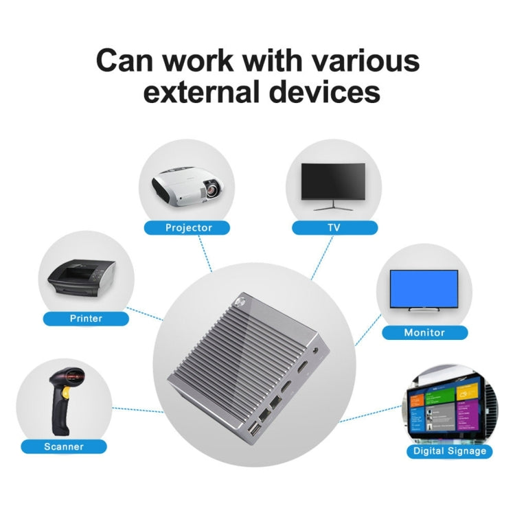 K660S Windows and Linux System Mini PC, Intel Celeron Processor N2840 Quad-Core 1.83- 2.25GHz, 8GB RAM + 128GB SSD, EU Plug - free shipping - PMc TechLife - Order now!