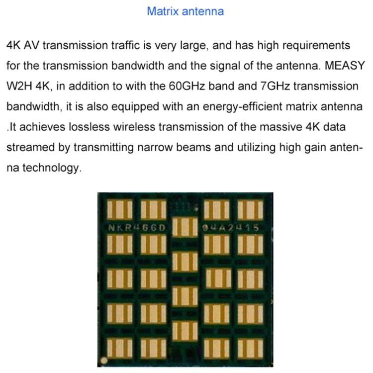 Measy W2H 60GHz 1080P Ultra HD Wireless Transmission Kit, Transmission Distance: 30m, US Plug - free shipping - PMC Jewellery - Order now!