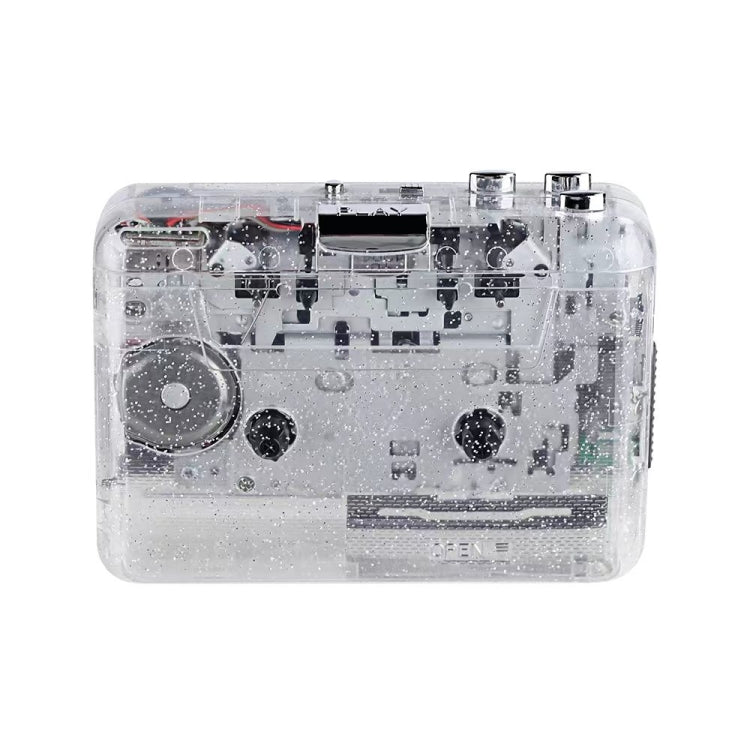 USB Cassette Player USB Cassette Tape to MP3 Converter (Transparent) - free shipping - PMC TechLife - Order now!