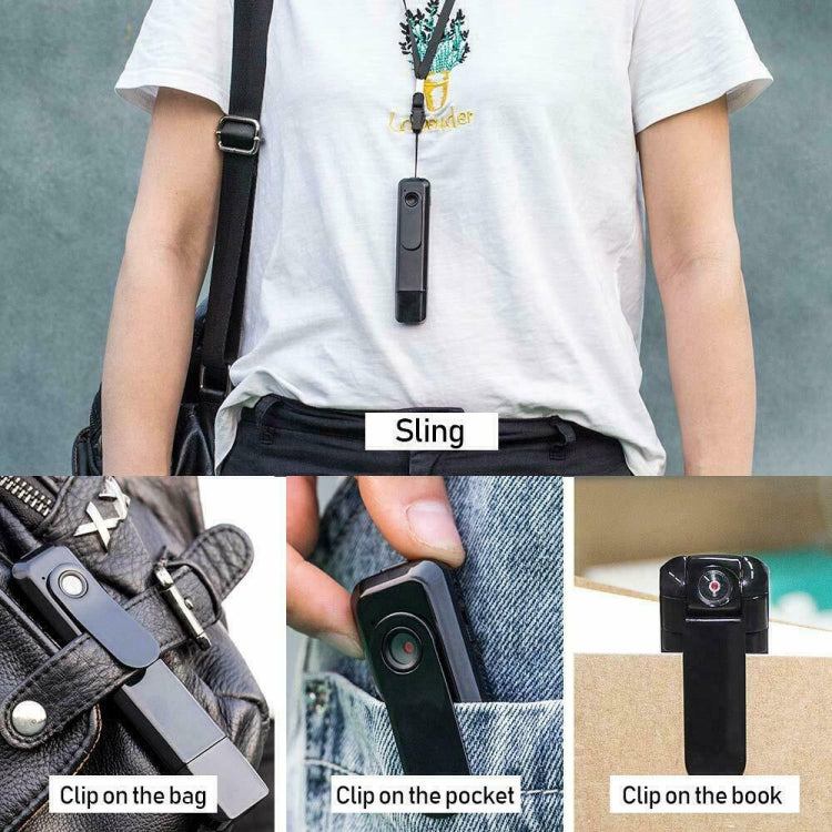 C181 1080P Mini Back Clip 130 Degree Small Wide Angle Meeting Lecture Professional Video Recorder Pen without TF Card - Other Style by PMC TechLife | Online Shopping South Africa | PMC TechLife | Buy Now Pay Later Mobicred