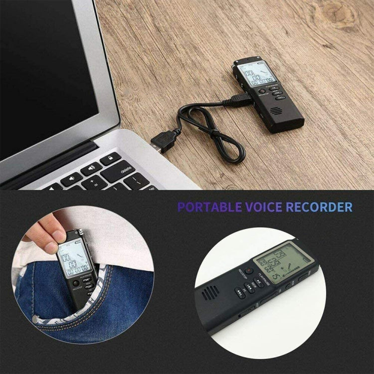 VM113 Portable Audio Voice Recorder, 8GB, Support Music Playback / LINE-IN & Telephone Recording - free shipping - PMC TechLife - Order now!