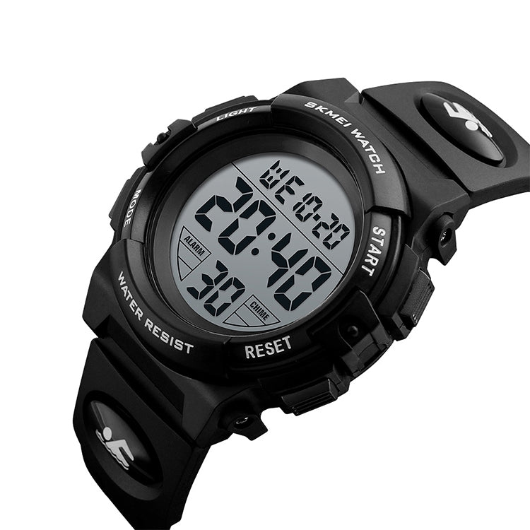 SKMEI 1258 Multifunctional Outdoor Sports Noctilucent Waterproof Wrist Watch, Size: S(Black) - free shipping - PMC TechLife - Order now!