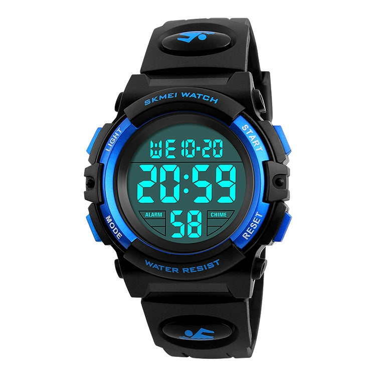 SKMEI 1258 Multifunctional Outdoor Sports Noctilucent Waterproof Wrist Watch, Size: S(Blue) - free shipping - PMC TechLife - Order now!