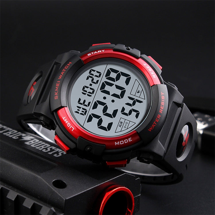 SKMEI 1258 Multifunctional Outdoor Sports Noctilucent Waterproof Wrist Watch, Size: S(Blue) - free shipping - PMC TechLife - Order now!