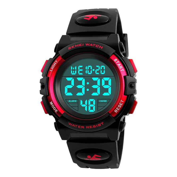 SKMEI 1258 Multifunctional Outdoor Sports Noctilucent Waterproof Wrist Watch, Size: S(Red) - free shipping - PMC TechLife - Order now!