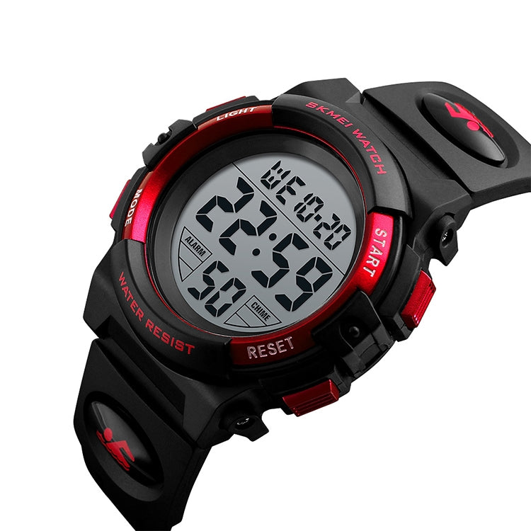 SKMEI 1258 Multifunctional Outdoor Sports Noctilucent Waterproof Wrist Watch, Size: S(Red) - free shipping - PMC TechLife - Order now!