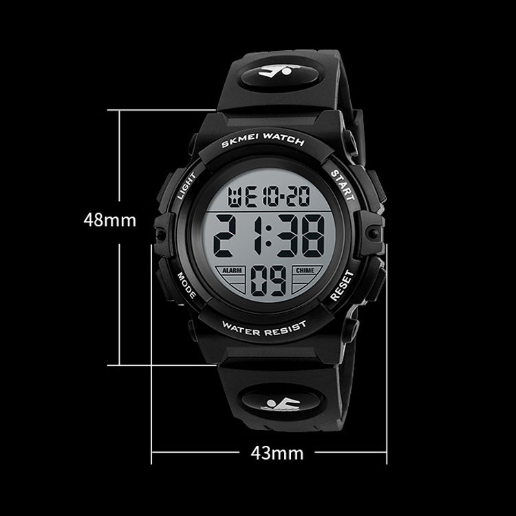 SKMEI 1258 Multifunctional Outdoor Sports Noctilucent Waterproof Wrist Watch, Size: S(Red) - free shipping - PMC TechLife - Order now!