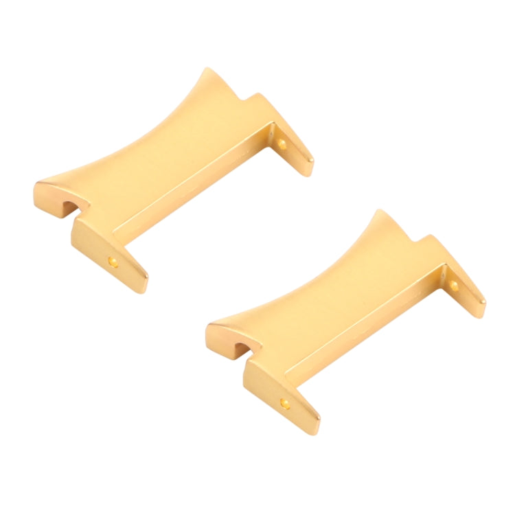 1 Pair For Samsung Galaxy Watch4 40mm / 44mm Smart Watch Watchband Connector Converter (Gold) - free shipping - PMc TechLife - Order now!