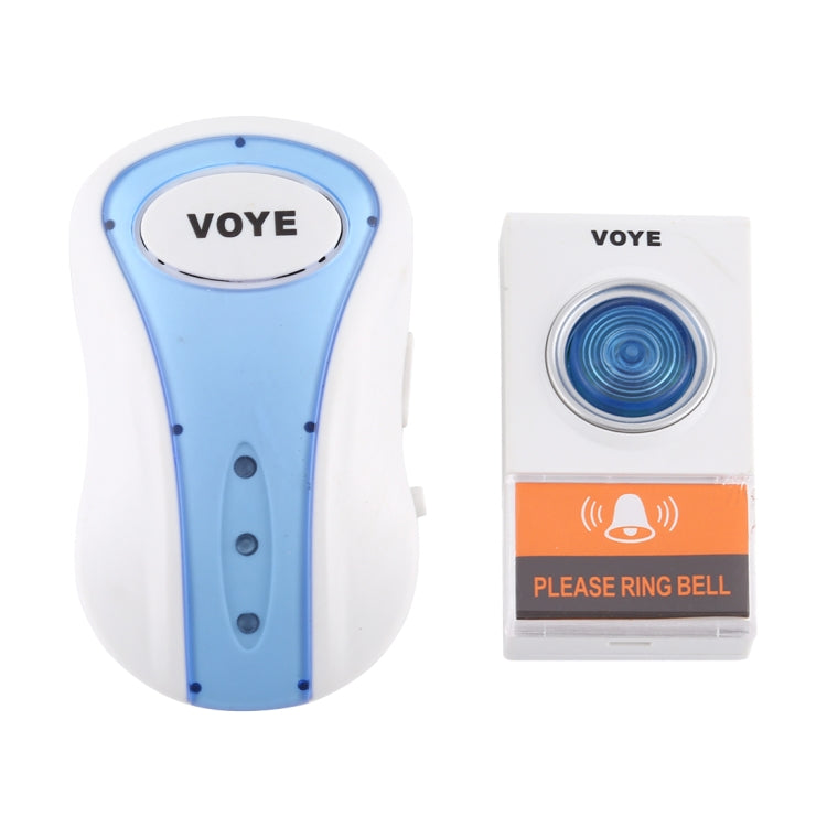 VOYE V008A Home Music Remote Control Wireless Doorbell with 38 Polyphony Sounds, US Plug(White) - Wireless Doorbell by VOYE | Online Shopping South Africa | PMc TechLife | Buy Now Pay Later Mobicred