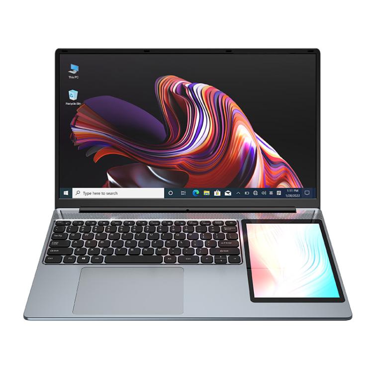 UNIWA ULAP Q15ZR Laptop, 8GB+256GB, 15.6 inch and 7 inch Dual Display Windows 11 Intel Alder Lake N100 Octa Core, UK Plug - free shipping - PMc TechLife - Order now!