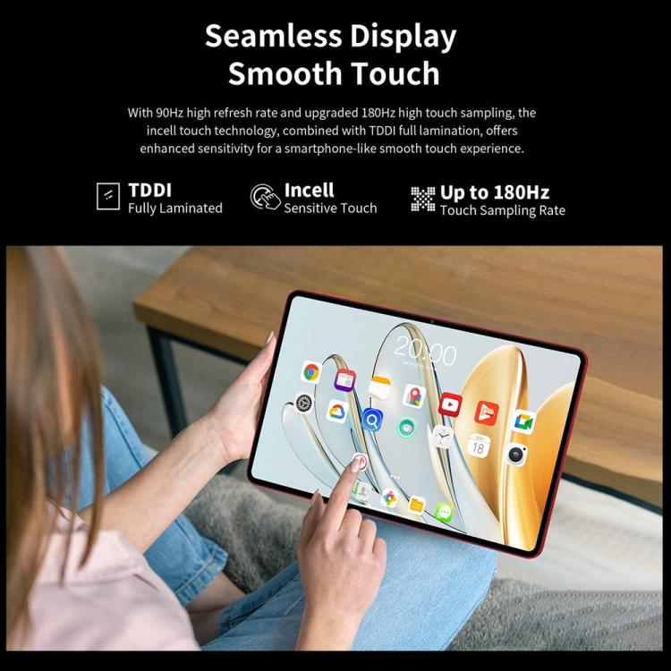 Teclast T60AI WiFi Tablet PC, 6GB+128GB, 12 inch Android 15 Allwinner A733 Octa Core with NPU - free shipping - PMc TechLife - Order now!
