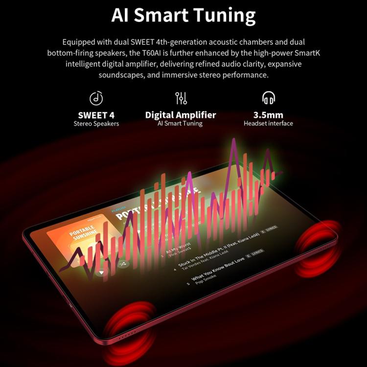 Teclast T60AI WiFi Tablet PC, 6GB+128GB, 12 inch Android 15 Allwinner A733 Octa Core with NPU - free shipping - PMc TechLife - Order now!