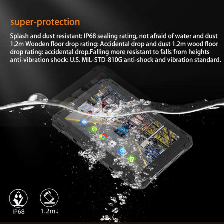 CENAVA A88ST IP68 Rugged Tablet PC, 4GB+64GB, 8 inch Android 11 MTK6771 Octa Core, 4G Network, AU Plug - free shipping - PMc TechLife - Order now!