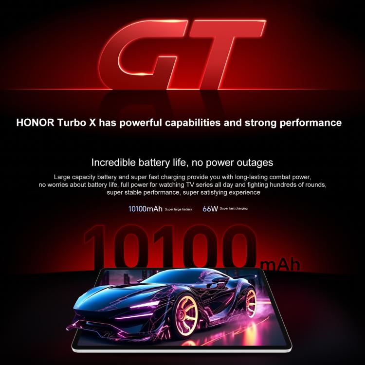 Honor Pad GT WiFi Tablet PC, 11.5 inch 8GB+128GB MagicOS 9.0 Dimensity 8350 Ultra Octa Core (White) - free shipping - PMc TechLife - Order now!