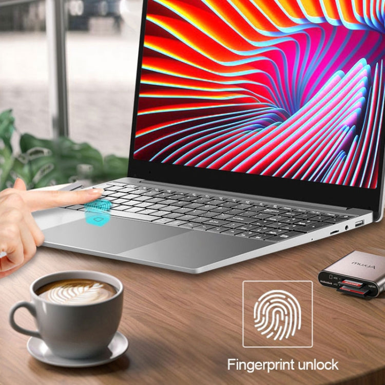 H15 15.6 inch Ultrathin Laptop, 16GB+512GB, Windows 11 Intel Celeron N5095 Quad Core, US Plug (Silver) - free shipping - PMc TechLife - Order now!