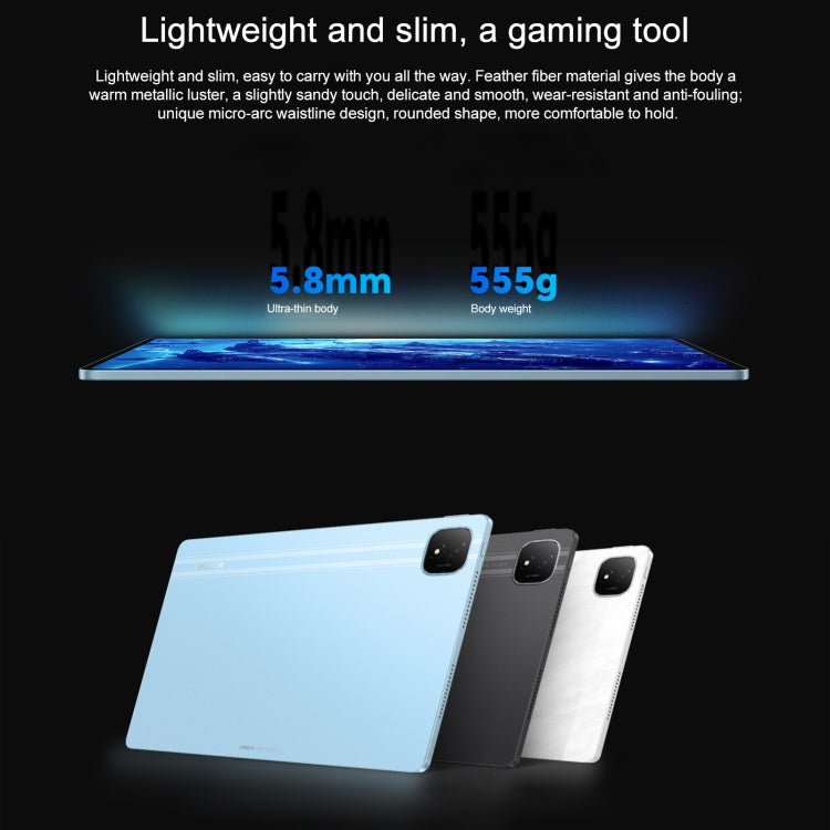 Honor Pad GT Pro WiFi Tablet PC, 12.3 inch 12GB+256GB MagicOS 8.0.1 Qualcomm Snapdragon 8s Gen 3 Octa Core (White) - free shipping - PMc TechLife - Order now!