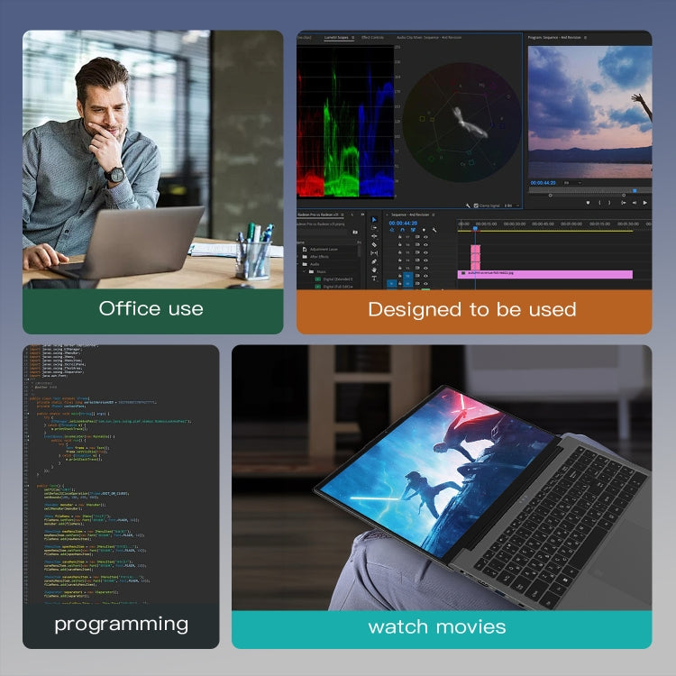 GXMO G156 15.6 inch Laptop, 16GB+512GB, Windows 11 AMD Ryzen 7 5825U Octa Core, Support Fingerprint Unlock, US Plug - free shipping - PMc TechLife - Order now!