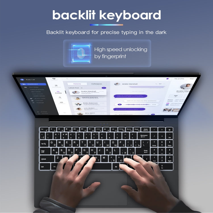 GXMO G156 15.6 inch Laptop, 16GB+512GB, Windows 11 AMD Ryzen 7 5825U Octa Core, Support Fingerprint Unlock, AU Plug - free shipping - PMc TechLife - Order now!