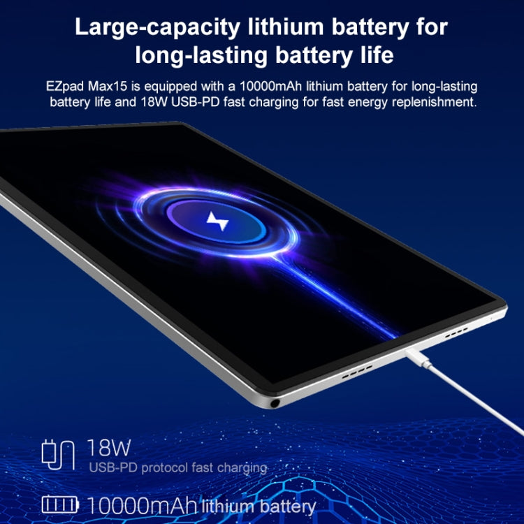 Jumper EZpad Max15 Tablet PC, 8GB+256GB, 15 inch Android 14 OS MediaTek MT8781 Octa Core Network: 4G, US Plug - free shipping - PMC Jewellery - Order now!