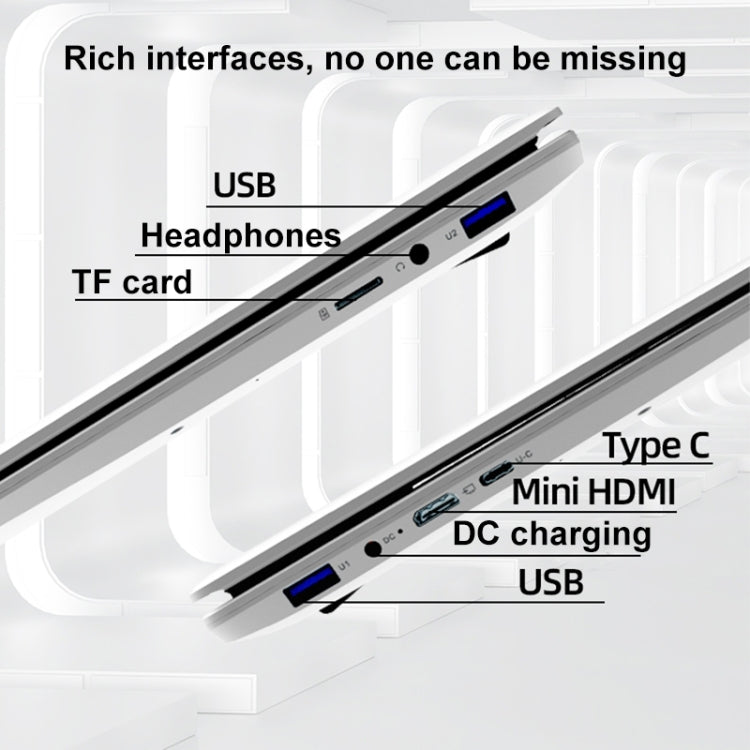 Jumper EZbook S7 Hi 15.6 inch Laptop, 12GB+256GB, Windows 11 Intel Comet Lake 5205U Dual Core, EU Plug(Grey) - free shipping - PMC Jewellery - Order now!