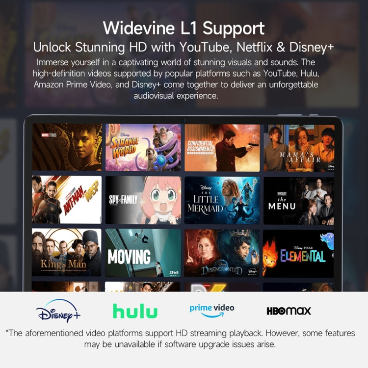 Ulefone Tab A11 Tablet PC, 6GB+256GB, 11 inch Android 14 Unisoc T620 Octa Core 4G Network, EU Plug (Space Grey) - free shipping - PMC Jewellery - Order now!