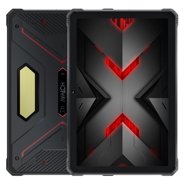 HOTWAV Tab R9 Pro IP68/IP69K Rugged Tablet, 6GB+256GB, 11 inch Android 14 Unisoc T606 Octa Core 4G Network, Global Version with Google Play, EU Plug (Black Red) - free shipping - PMC TechLife - Order now!