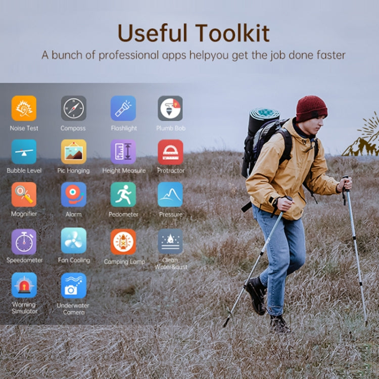 Unihertz 8849 Tank Pad Rugged Tablet PC & Projector, 16GB+512GB, 10.95 inch Android 14 Dimensity 8200 Octa Core 5G Network, EU Plug (Black) - free shipping - PMC TechLife - Order now!