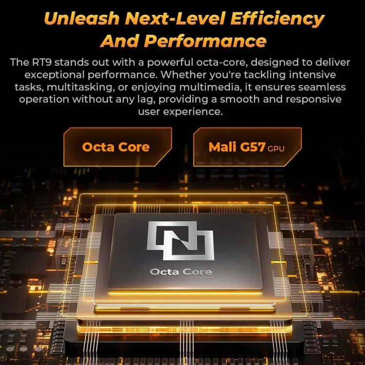 OUKITEL RT9 4G Network IP68/IP69K Rugged Tablet, 6GB+256GB, 11 inch Android 14 Unisoc T606 Octa-Core Support Dual SIM, EU Plug (Orange) - free shipping - PMC Jewellery - Order now!