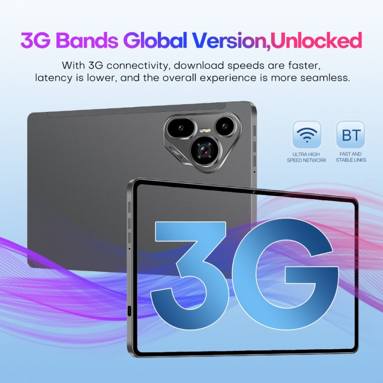 Pad7 Ultra 10.1 inch 3G Phone Call Tablet PC, 2GB+32GB, Android 8.1 MTK6737 Quad Core, US Plug (Black) - free shipping - PMc TechLife - Order now!