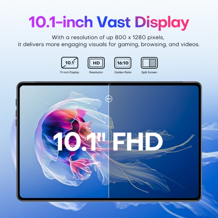 Pad7 Ultra 10.1 inch 3G Phone Call Tablet PC, 2GB+32GB, Android 8.1 MTK6737 Quad Core, UK Plug (Silver) - free shipping - PMc TechLife - Order now!