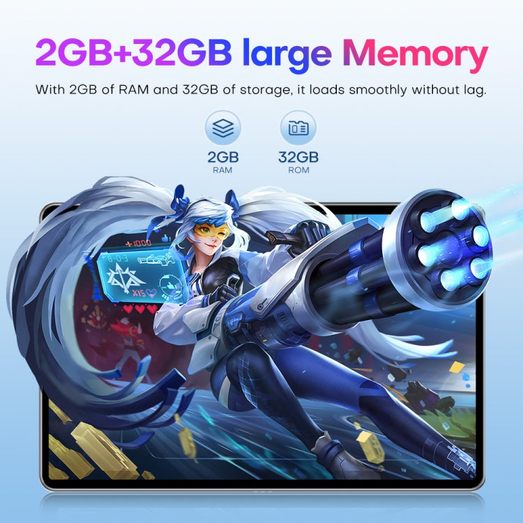 Pad7 Ultra 10.1 inch 3G Phone Call Tablet PC, 2GB+32GB, Android 8.1 MTK6737 Quad Core, AU Plug (Silver) - free shipping - PMc TechLife - Order now!